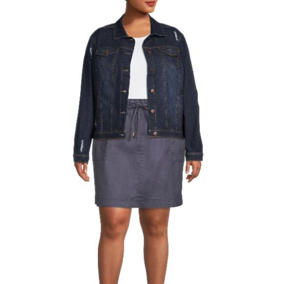 Terra & Sky Slate grey Paperbag Waist Skirt - Picture 6 of 8